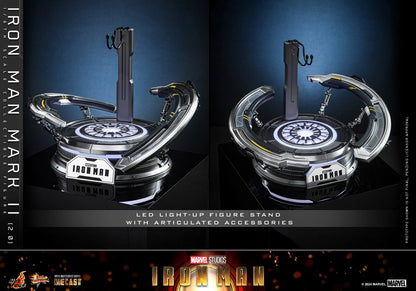 Hot Toys 1/6 Iron Man Mark II 2.0 Diecast Figure MMS733D59 – Marvel Collectible