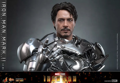 Hot Toys 1/6 Iron Man Mark II 2.0 Diecast Figure MMS733D59 – Marvel Collectible