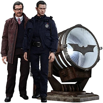 Hot Toys 1/6 John Blake & Jim Gordon with Bat-Signal MMS275 – All Duties Included