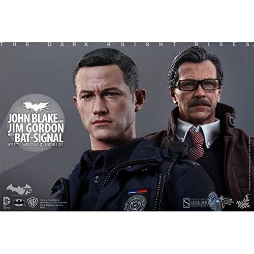 Hot Toys 1/6 John Blake & Jim Gordon with Bat-Signal MMS275 – All Duties Included