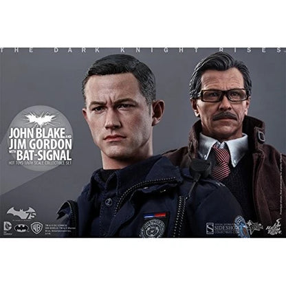 Hot Toys 1/6 John Blake & Jim Gordon with Bat-Signal MMS275 – All Duties Included