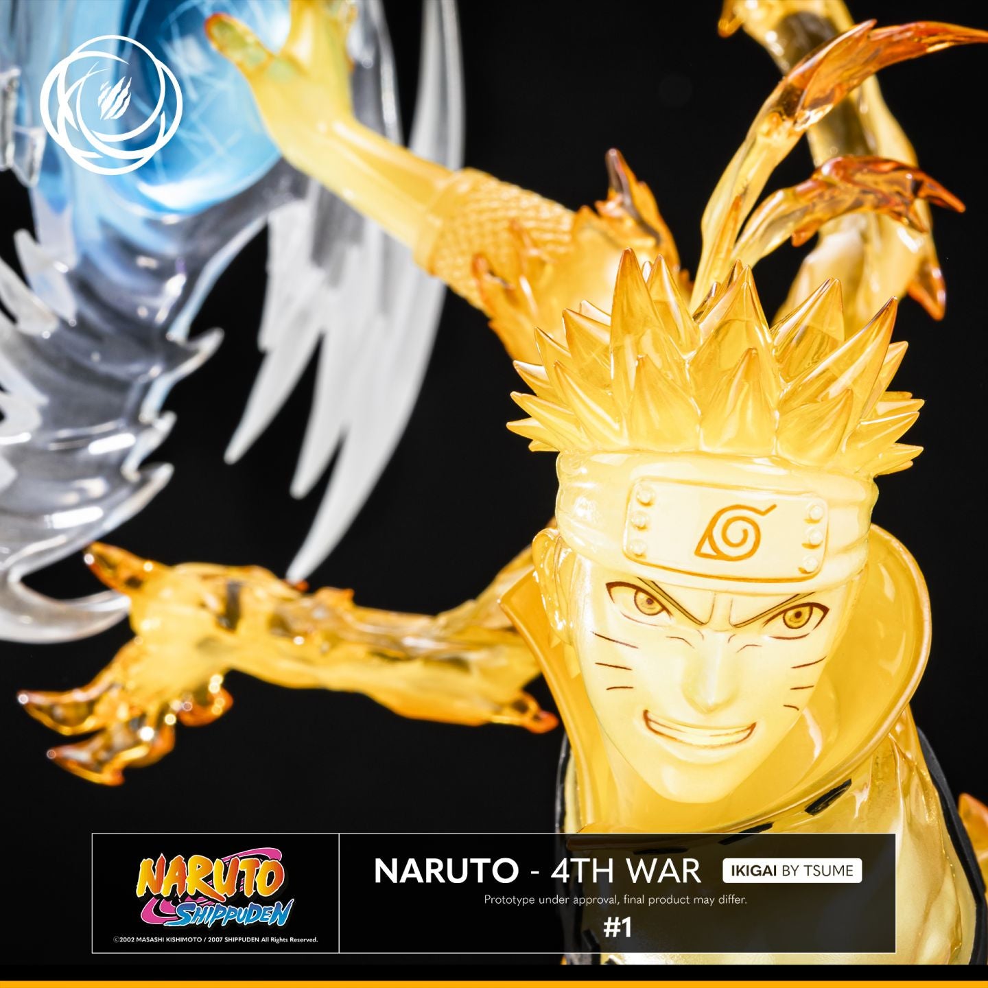 Tsume Art Ikigai 1/6 Naruto Shippuden Sasuke vs Naruto War Arc Resin Statue – All Duties Included