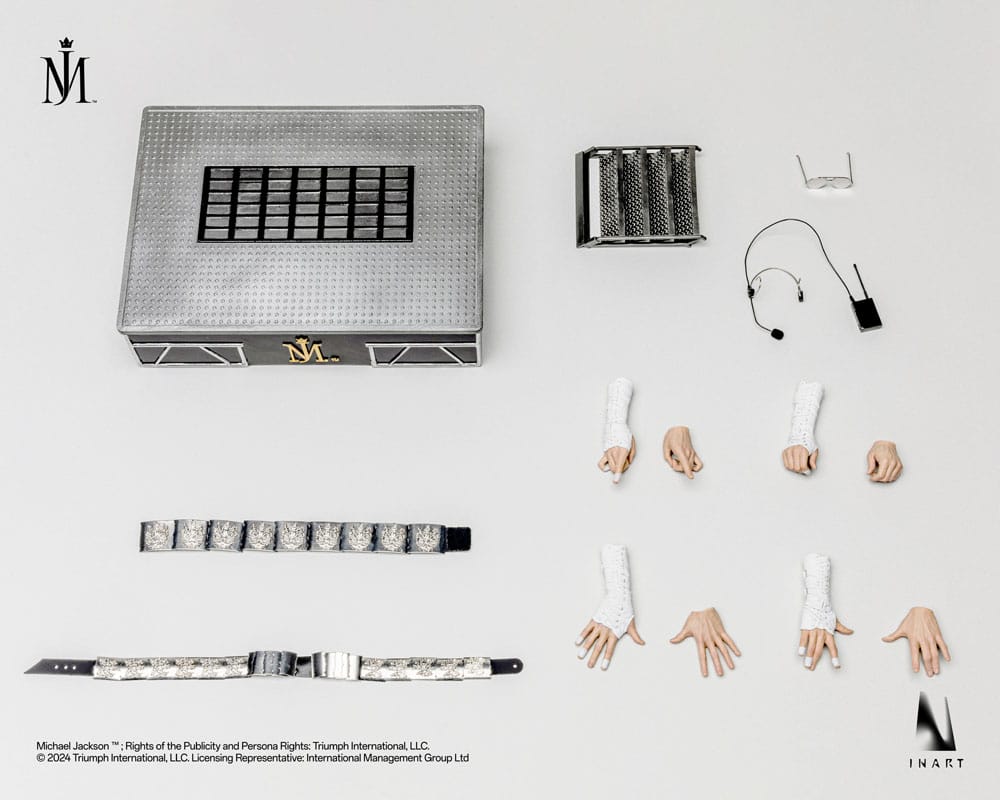 INART 1/6 Michael Jackson Signature Stage Outfit Action Figure